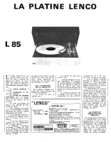 Lenco L85 - TEST-1973
